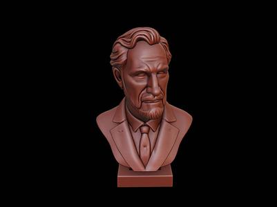 Michael Faraday Bust