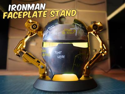 Ironman Faceplate Stand