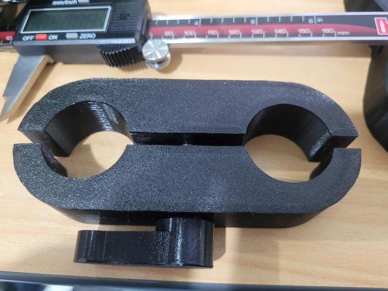 30mm to 30mm scope torch mount