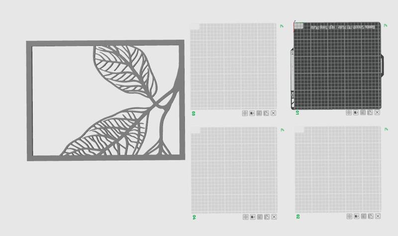 Leaf Wall Art (Large Remix)