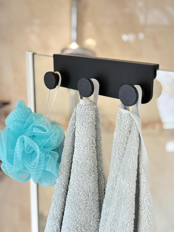 Towel hanger glass wall 100% printable no support.