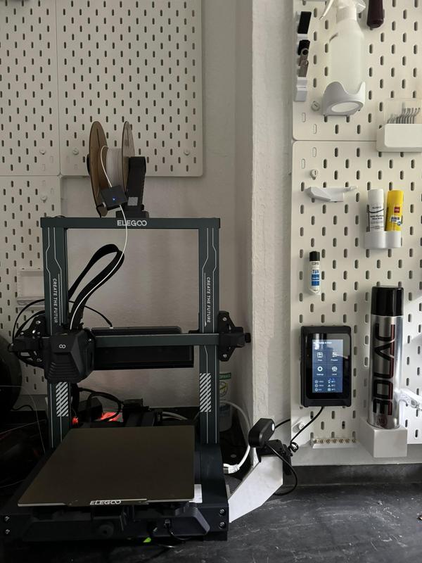 Elegoo Neptune 3 / 4 / Pro / Plus / Max Display Mount for Ikea Skadis