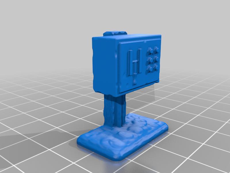 Dented Control Panel