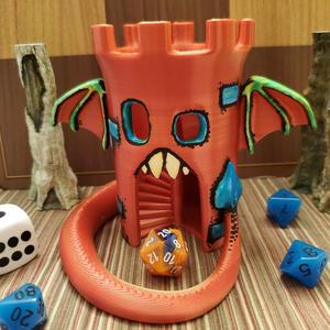 Monster Castle Dice Tower