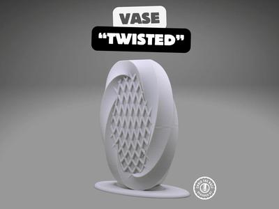 Vase "Twisted" – Modern, dynamic, extraordinary