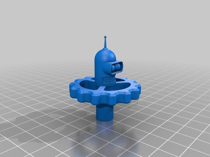 Ender 3 - Extruder Knob with Bender