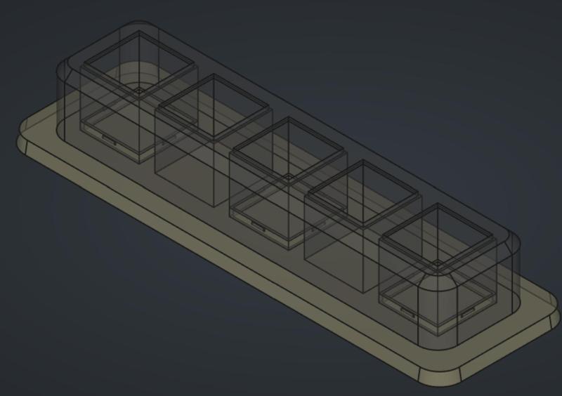 Keycaps presentation podium/ switch tester