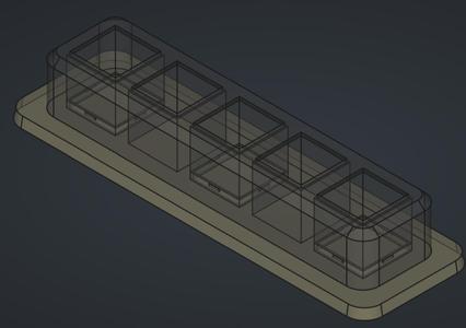 Keycaps presentation podium/ switch tester