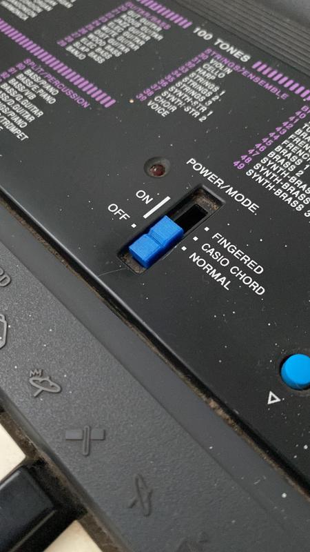 Casio CTK-480 Power Slider