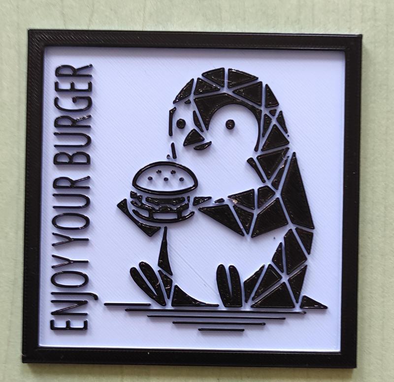 Enjoy your burger - AI generated