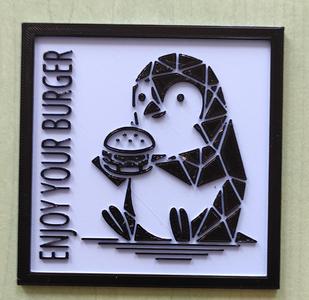 Enjoy your burger - AI generated