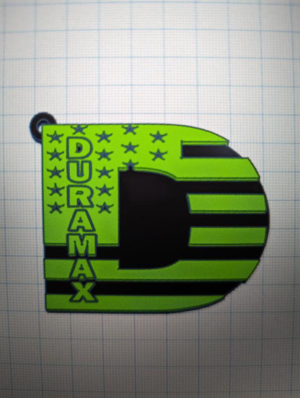 Duramax Keychain