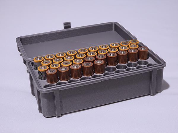 48 AA Battery Holder - Rugged Box