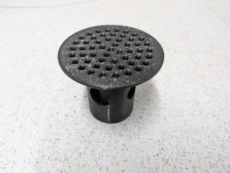 Drain air-gap odour stop / linear s-bend