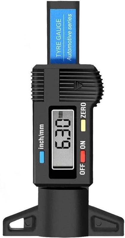 Bed tramming using tyre tread measuring tool