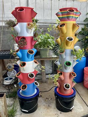 Hydroponics Grow Tower - thicker walls