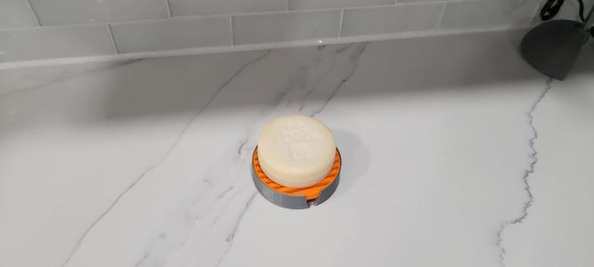 Round Soap DIsh ( Designed for Duke Cannon Shampoo Puck )