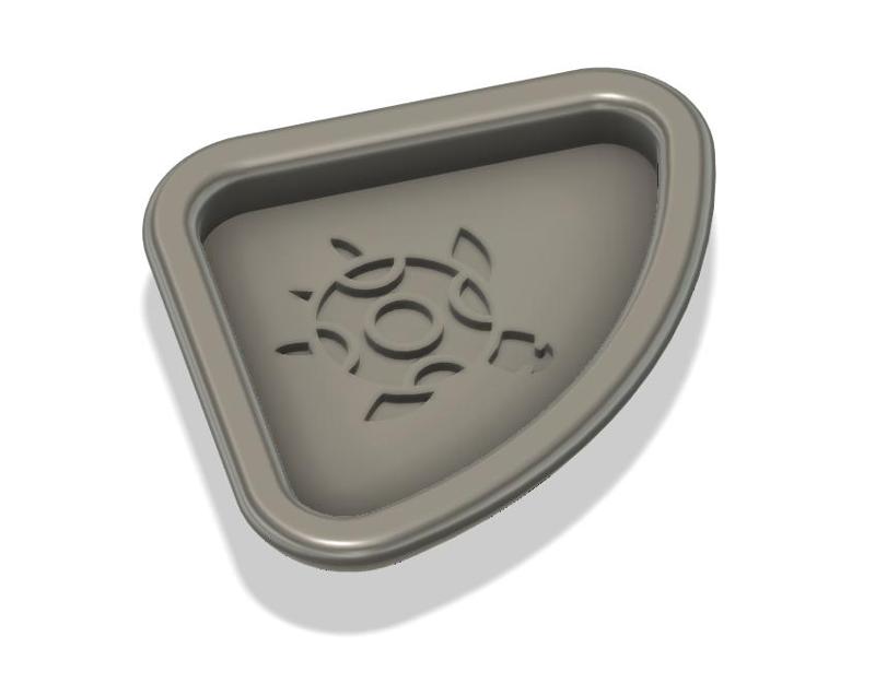 Turtle drinking trough