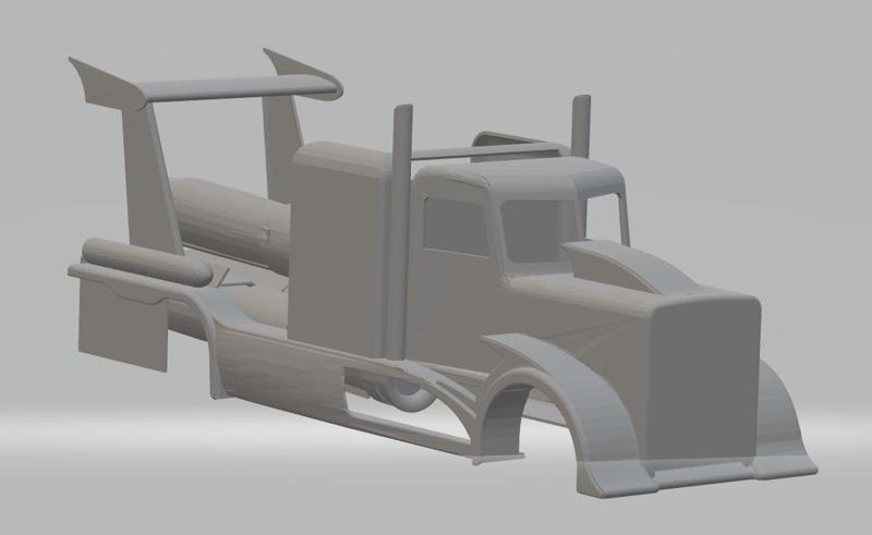 Shockwave Jet Truck Printable