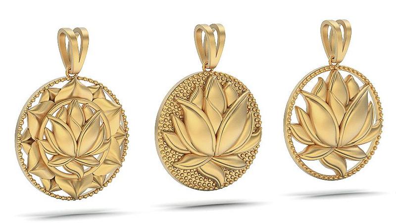 lotus pendants