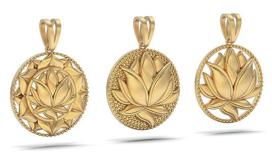 lotus pendants