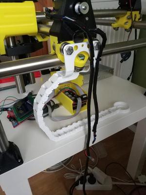MPCNC F-25-RollerPlate - cable chain mount for "ENDER 3 Cable Chain"