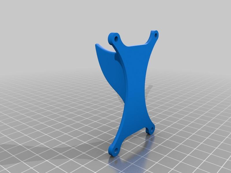 Knife Vertical Arm Box Race Frame 3D Parts