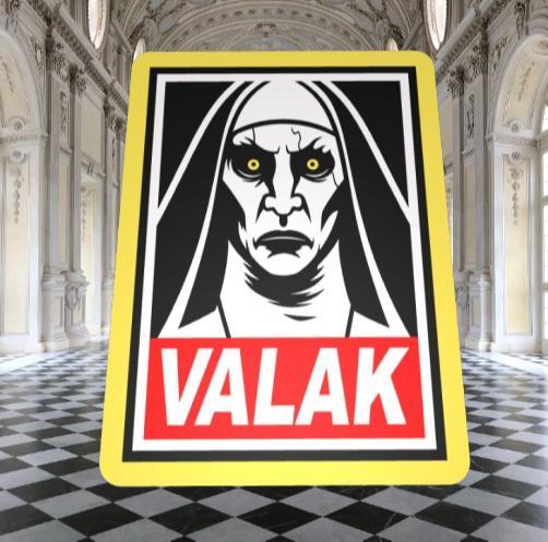 The Nun Wallart/Sign