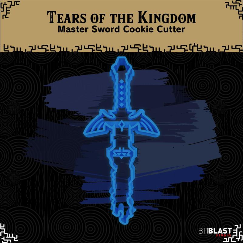 Tears of the Kingdom Master Sword Cookie Cutter