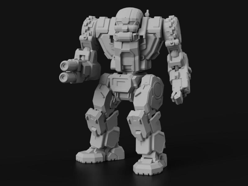 Gargoyle Prime, AKA "Man O' War" for Battletech