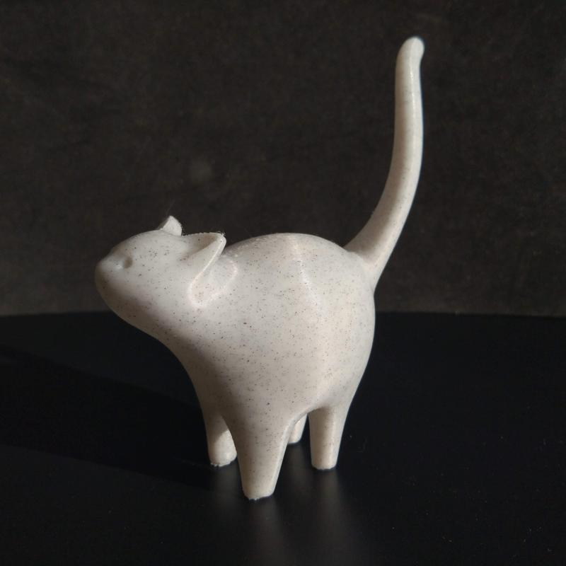 Cat decorative object