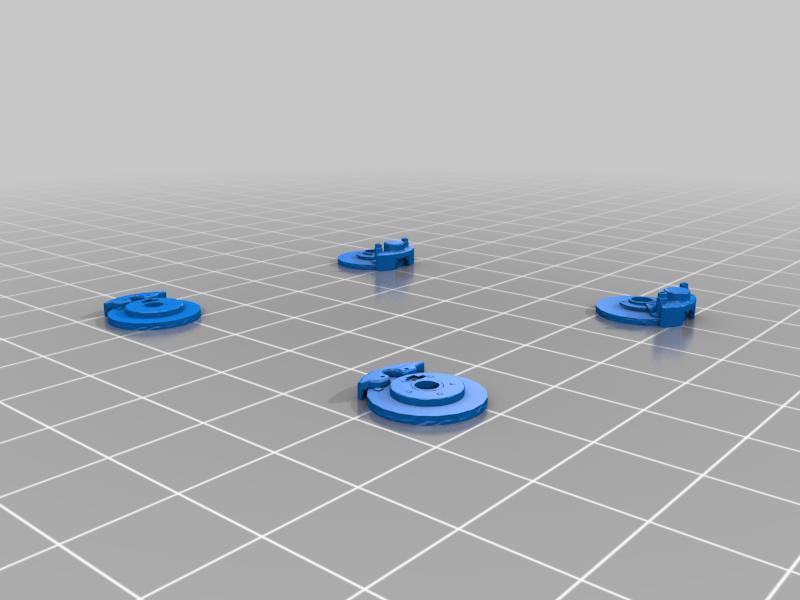 1/25th scale Ford 9 inch rear end with separate disc brakes 