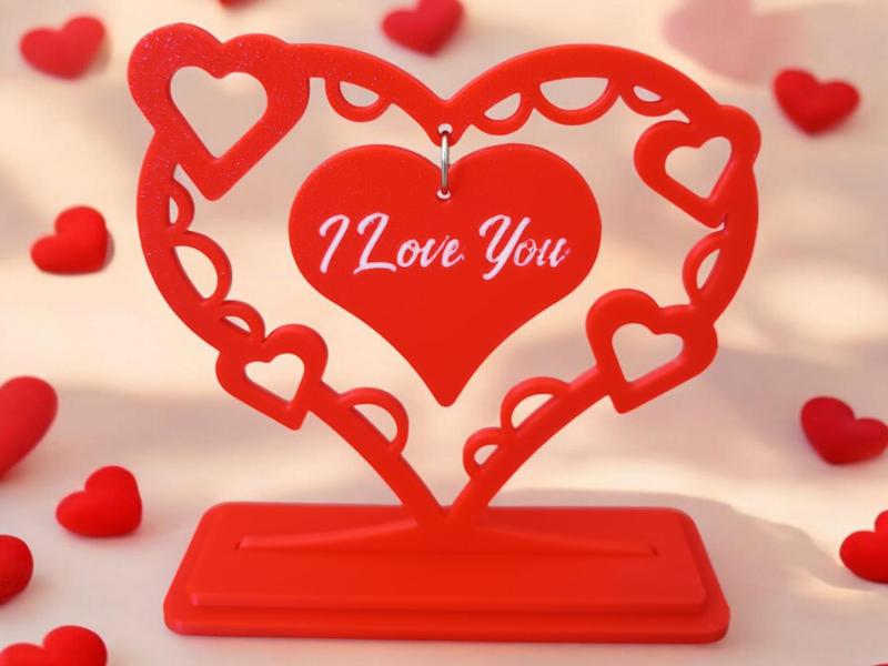 I Love You Hanging Decoration Valentine