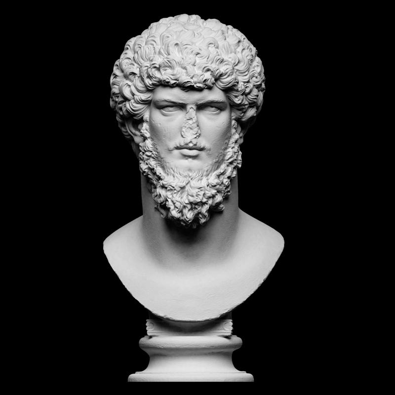 Colossal portrait of Lucius Verus