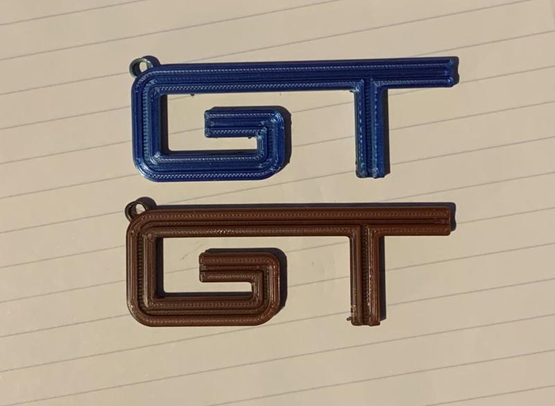 2005 GT FENDER BADGE KEYCHAIN