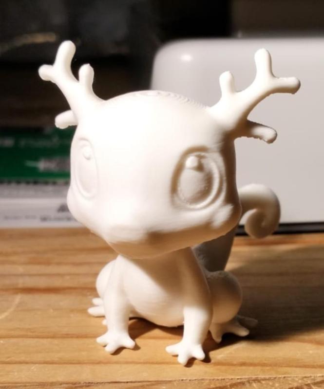 Christmas reindeer gecko