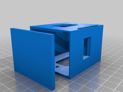 boitier alim pc 220 + interrupteur + boitier arduino&pi3 combiner avec tunnel pour le ventilateur a percer selon taille du ventilo :)