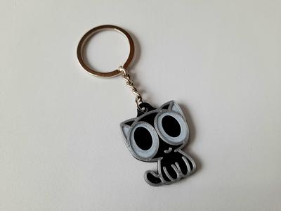 Gato Llavero -  Cat Keychain