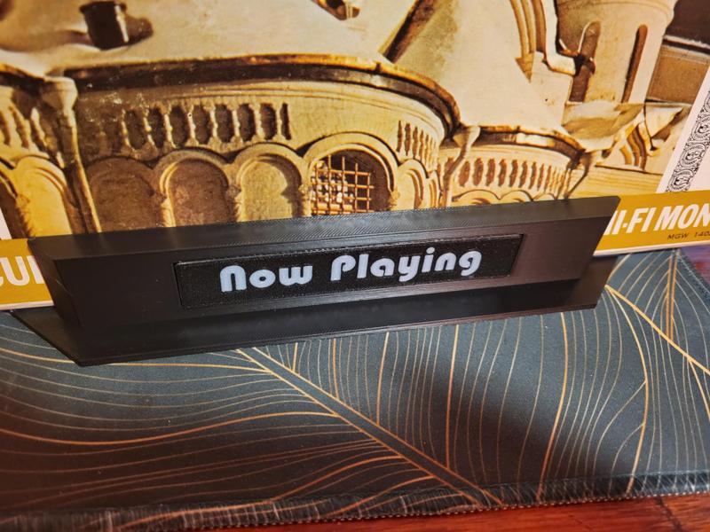 Now Playing Record/Vinyl Stand