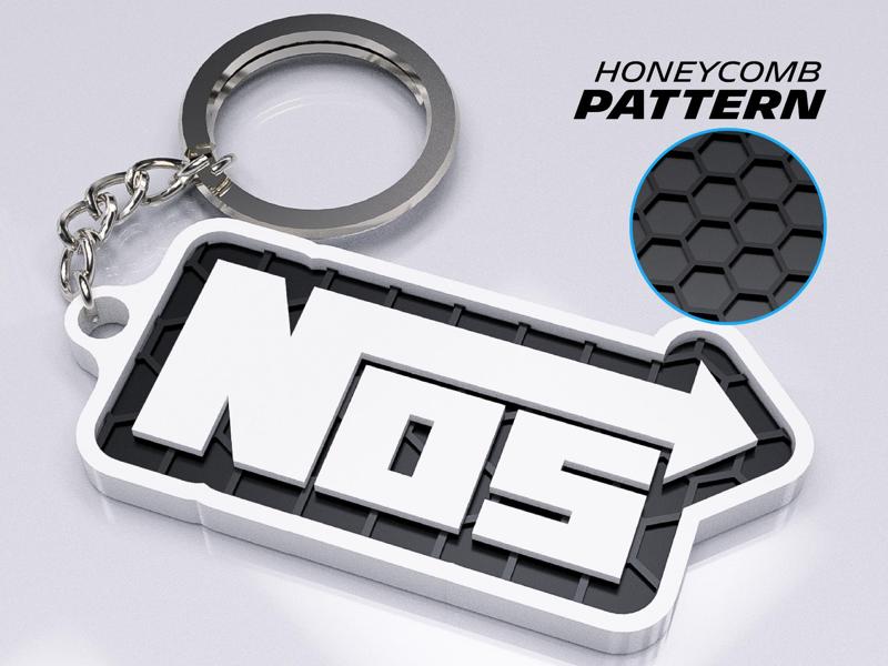 NOS Keychain