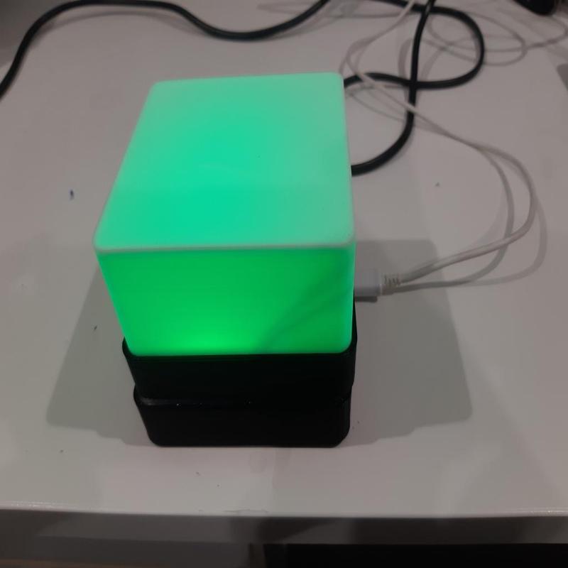 Wireless Powered Light Cube