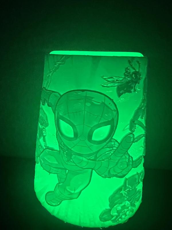 Marvel Superhero Adventures Hatch Cover Lithophane