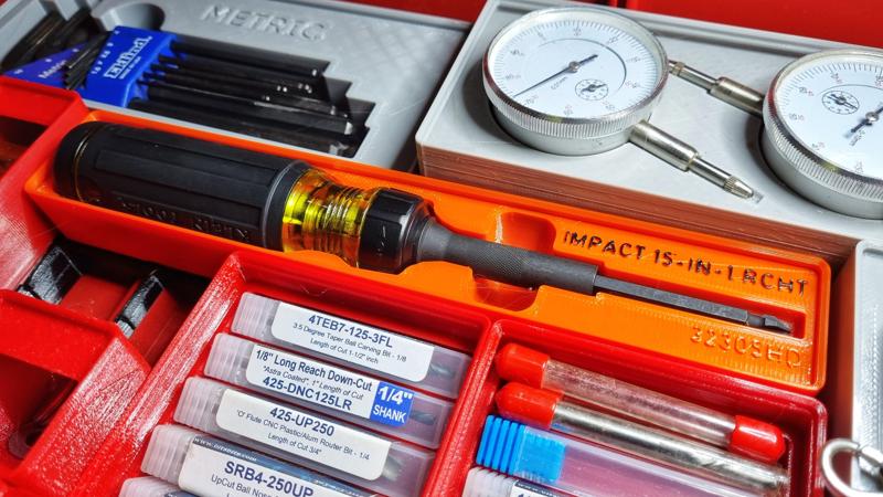 Gridfinity Klein Tools 32305HD Screwdriver Holder