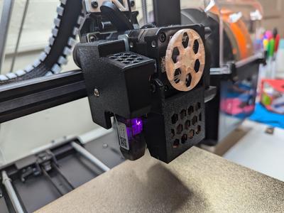 Ender 3 V3 SE left side extruder cover [Slimmer version]