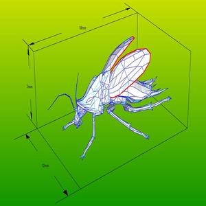 Cockroach for board game Fallout: Wasteland Warfare 