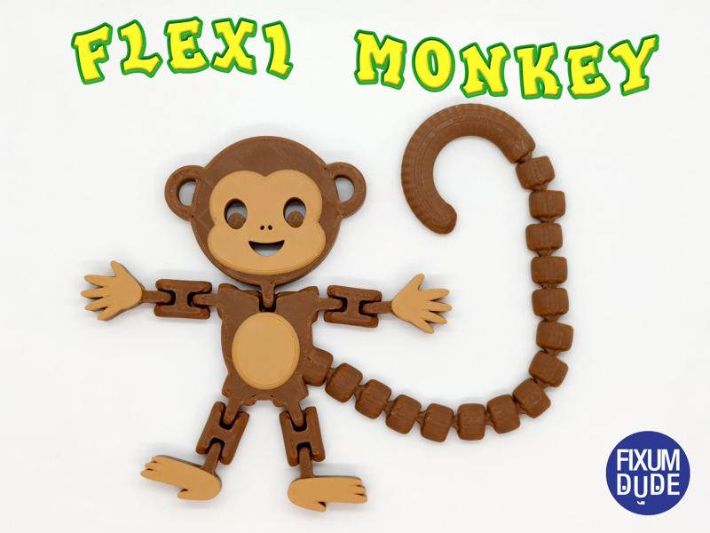 Flexi Articulated Monkey