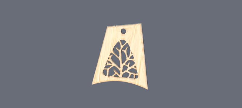 'Classy tree' earrings