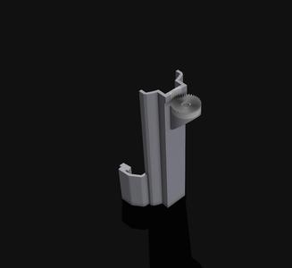 FLSun V400 pad holder for use with the enclosure