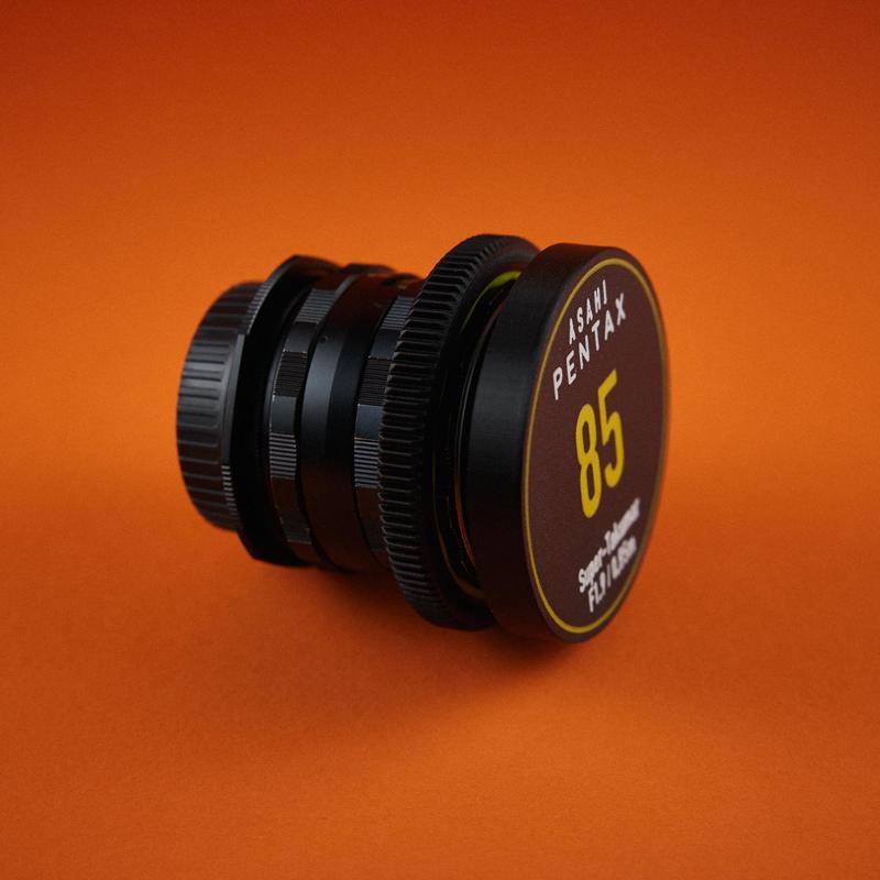 Super Takumar 85mm Focus Gear PRO with TPU insert