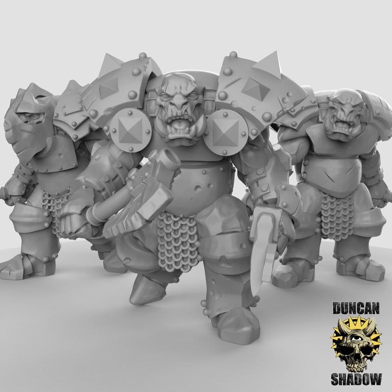 Armored Orcs (Pre Supported)
